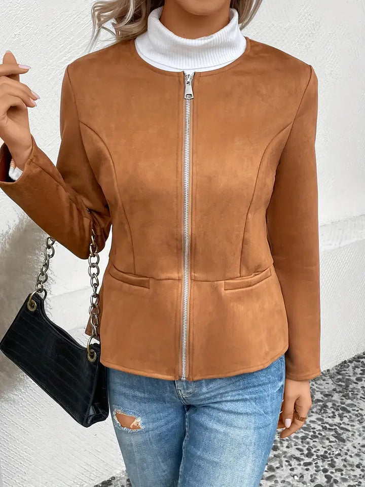 Roksana - Jacket With Zipper