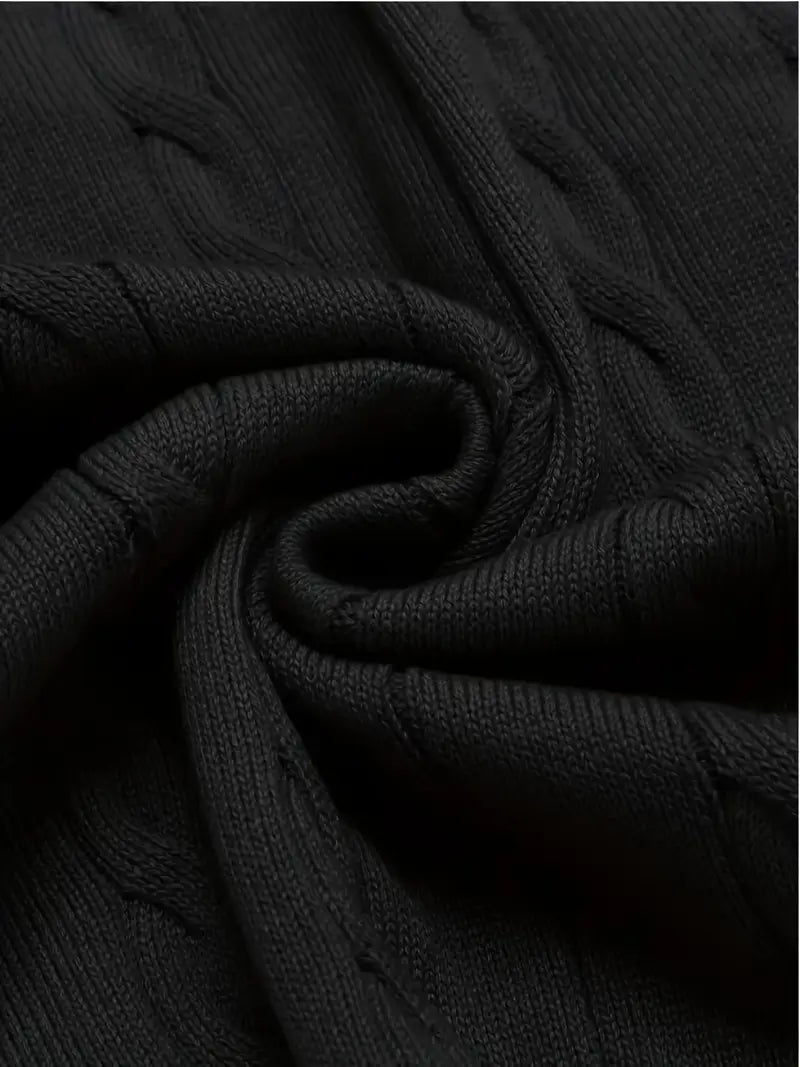 Duane - Sleeveless V Neck Knitted Sweater