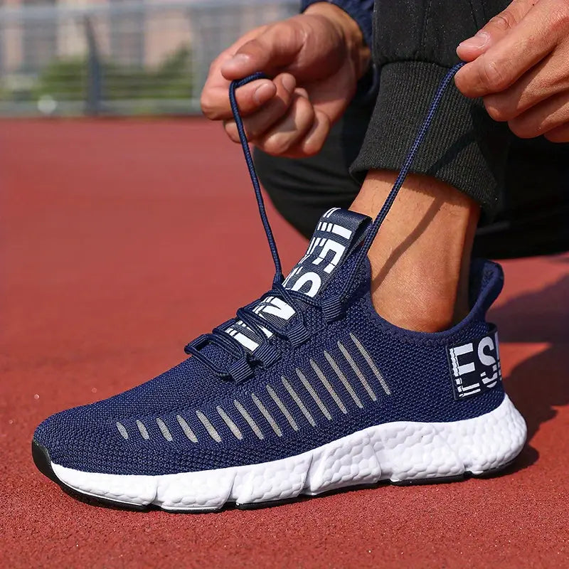 Raul - Breathable Striped Sneaker