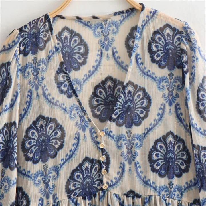 Willa - Vintage Long Sleeve Dress