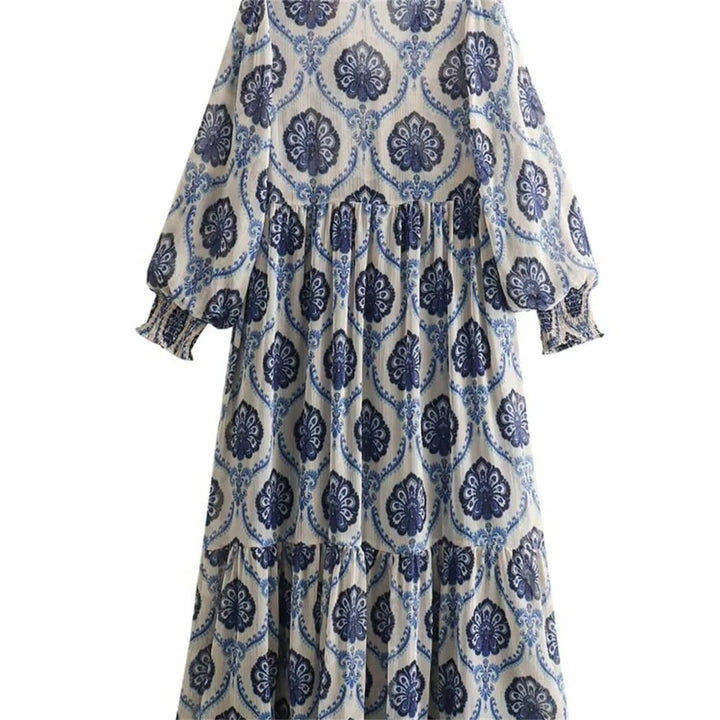 Willa - Vintage Long Sleeve Dress