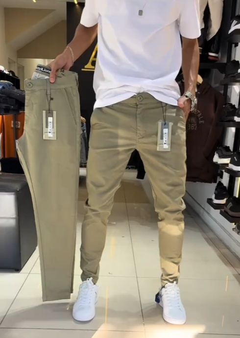 Tywin - Comfortable Pants With Side Pockets
