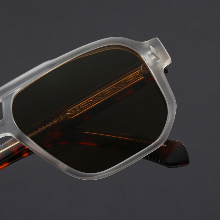 Kieran - Dual-Tone Square Frame Sunglasses