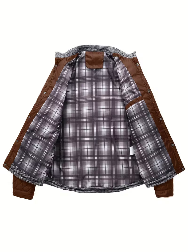 Raffin - Diamond Patchwork Puffer Jacket