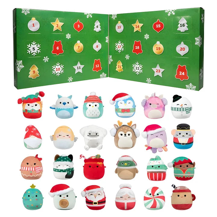 FestiveFuzzies - Christmas Advent Calendar With Plush Doll