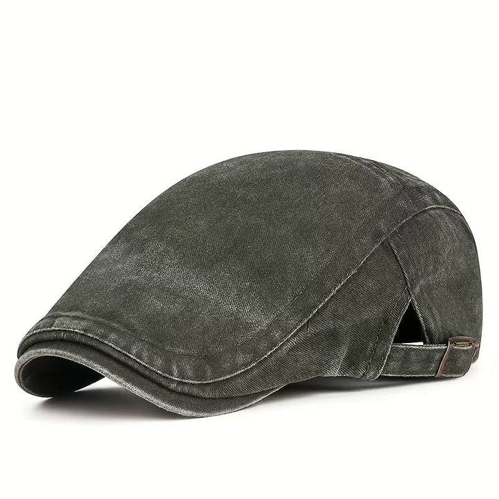 ComfyLuxe - Denim Cap With Adjuastable Buckle