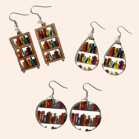 Kamia  - Book Lover Earrings Pair