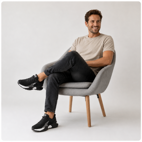 Nimbusline - Non Slip Lace-Up Sneaker