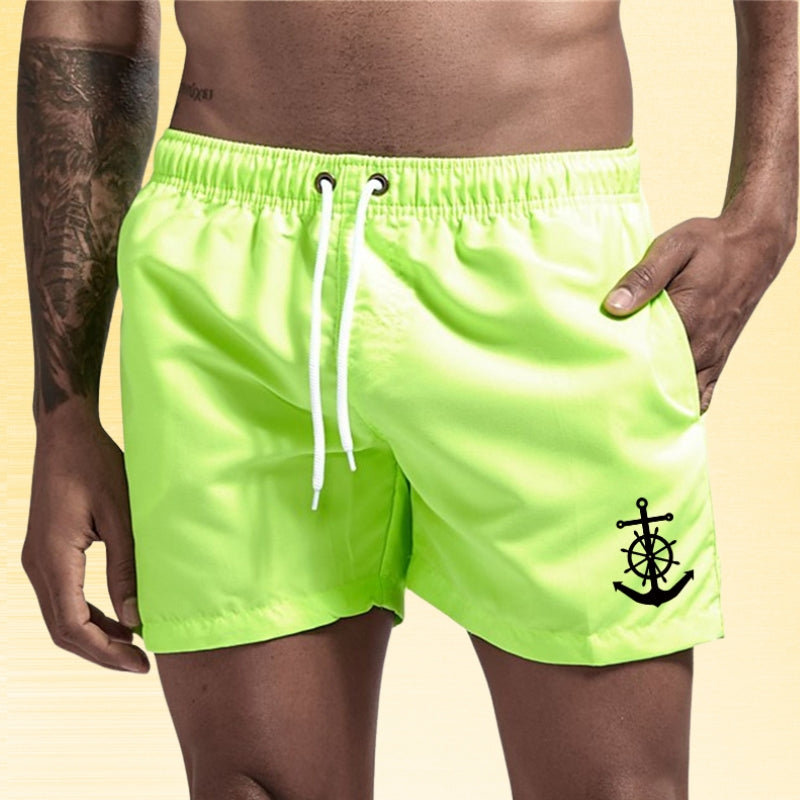 Solano - Stylish Elastic Shorts With Pocket