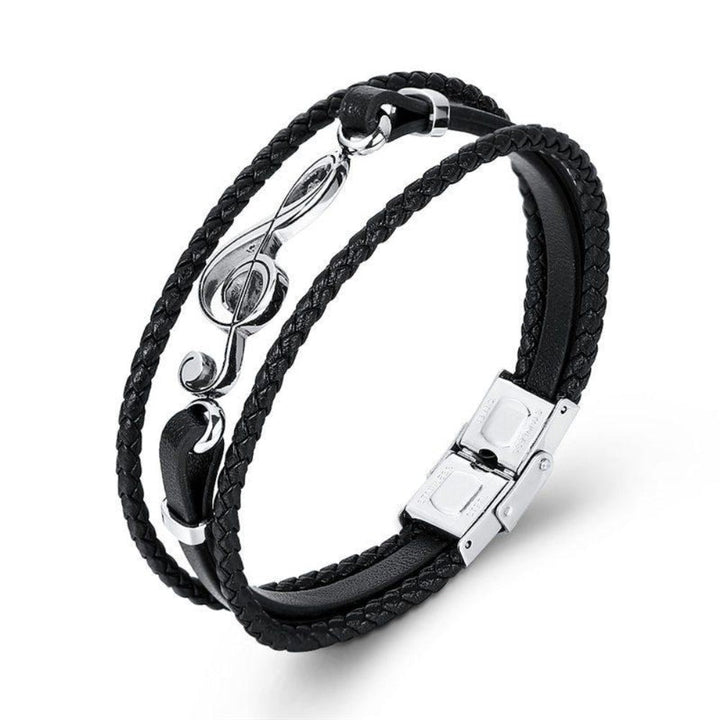 Nebil - High-quality Leather Handmade Unique Bracelet