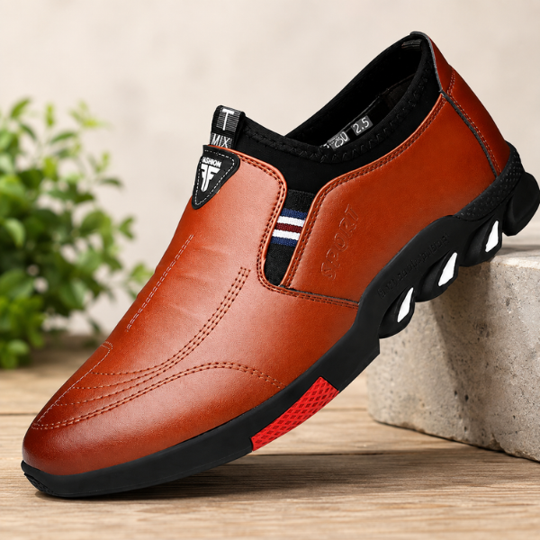 Raffan - Elegant Slip On Leather Shoes