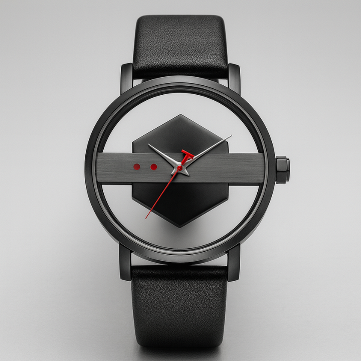 DialVorn - Geometric Dial Strap Watch