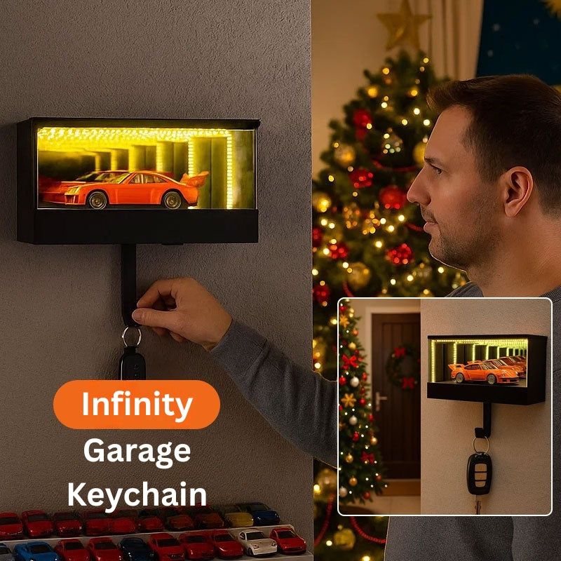 NeonMirror - Infinity Garage Keychain