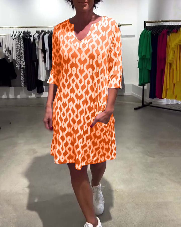Ainara - Printed Dress