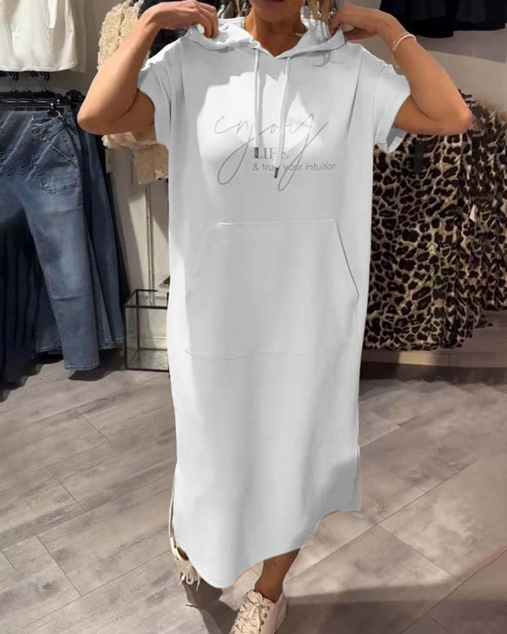 Nadia - Elegant Dress With Hood