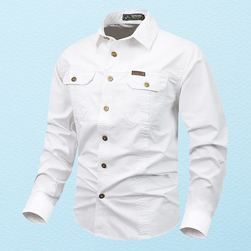 Theodor - Long Sleeve Shirt With Pocket