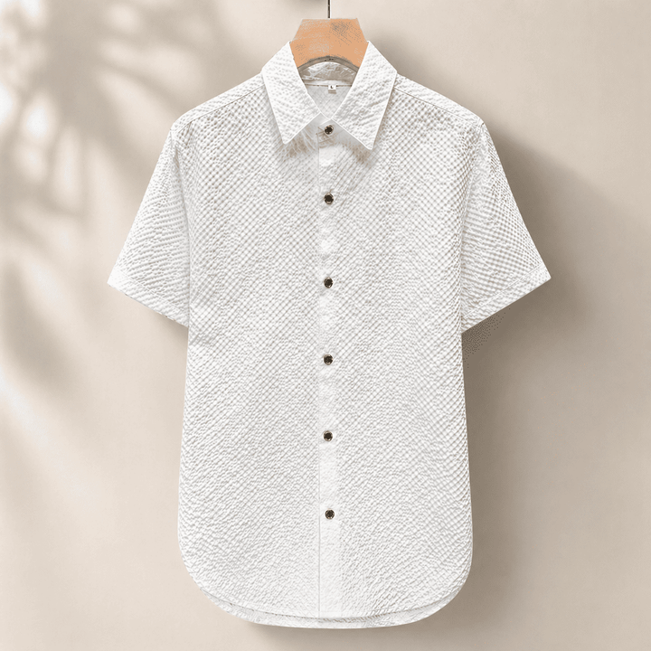 Filipe - Short Sleeve Textured Shirt