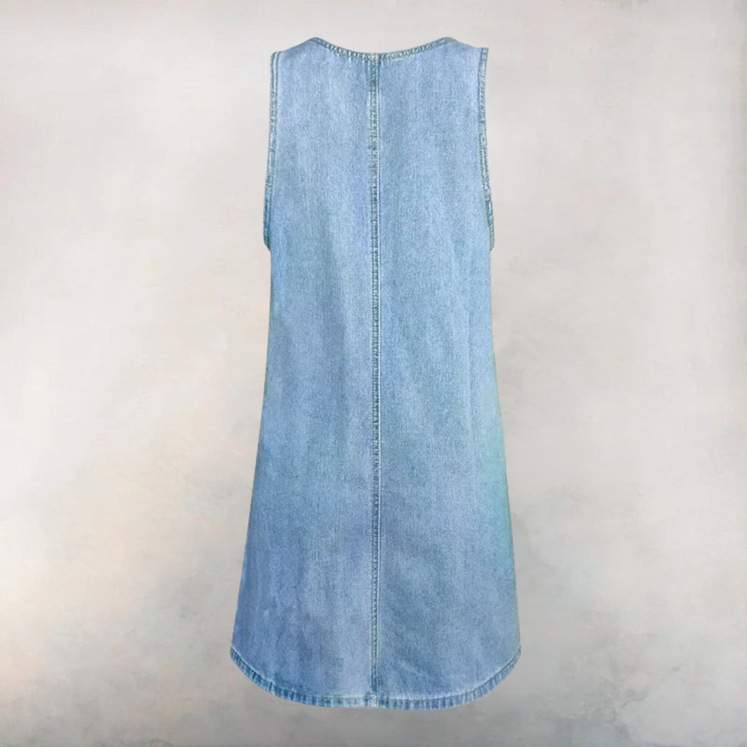 Lucelia - Practical And Light Denim Dress