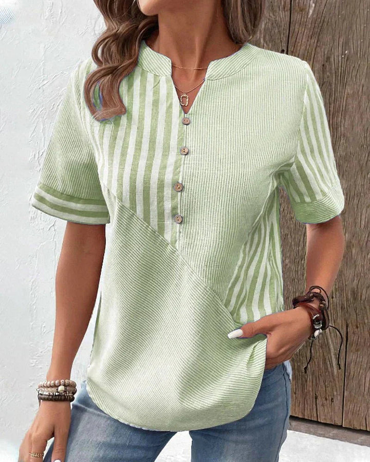 Lilly - Soft Striped Blouse