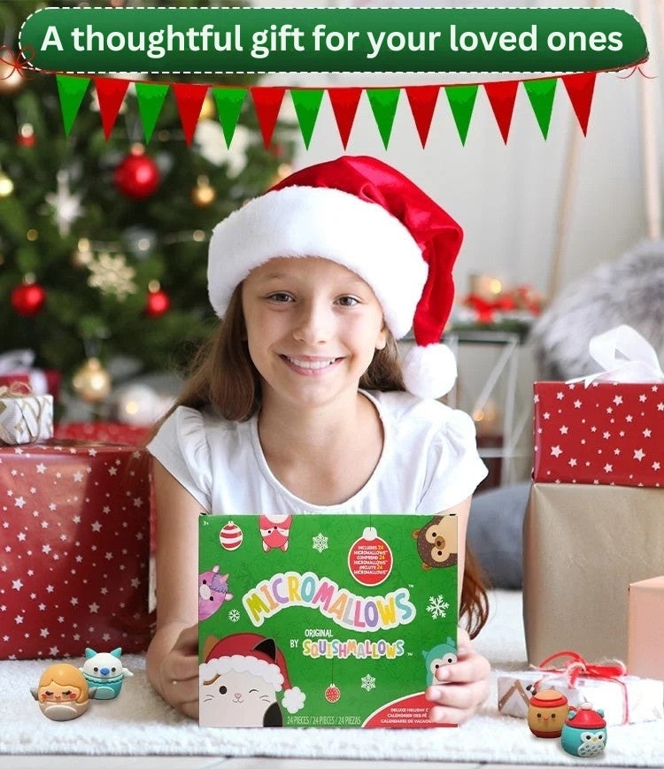 FestiveFuzzies - Christmas Advent Calendar With Plush Doll