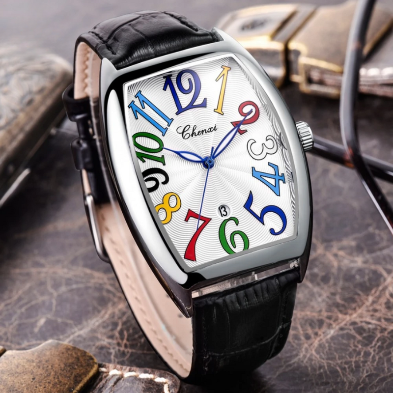 Simond - Stylish Watch With Leather Strap