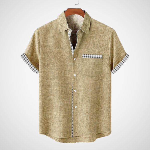 Christopher -Short Sleeve  Polo Shirt With Chest Pocket