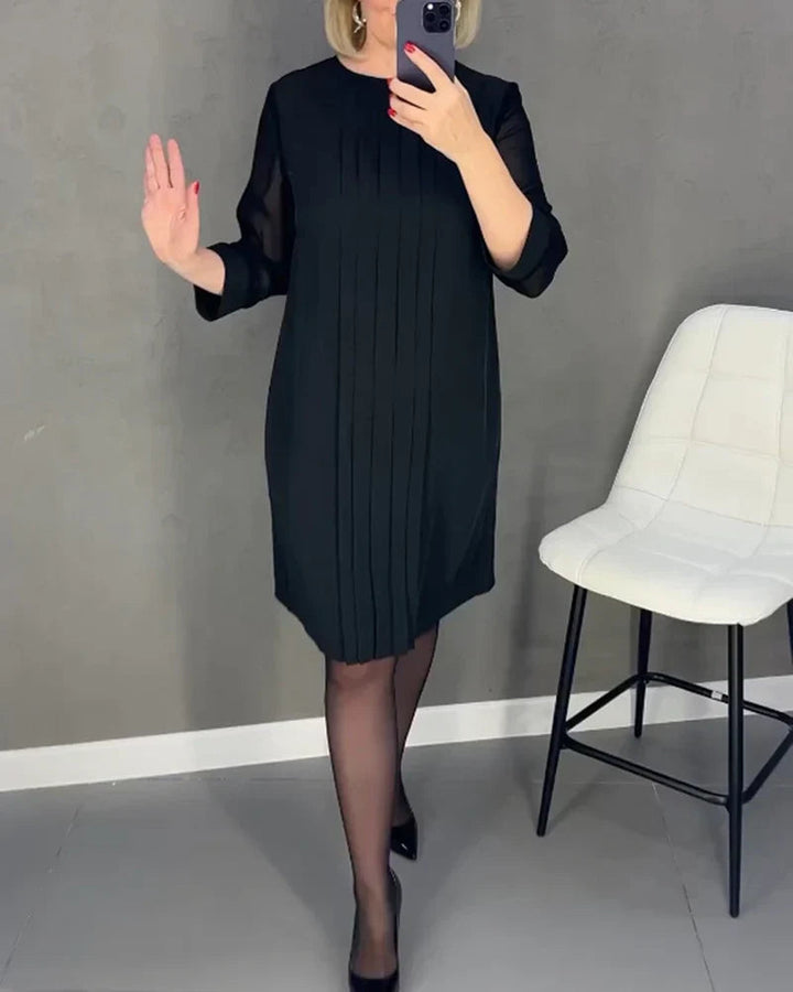 Teona - Elegant Pleated Dress