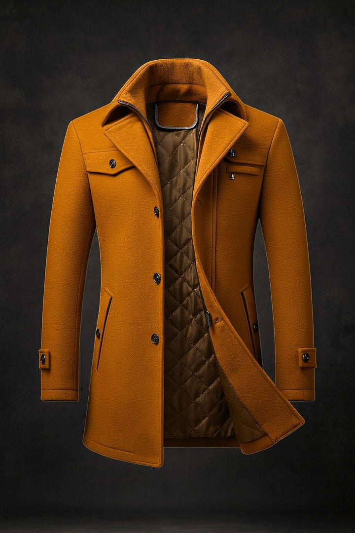 Dorer - Button Up Wool Coat