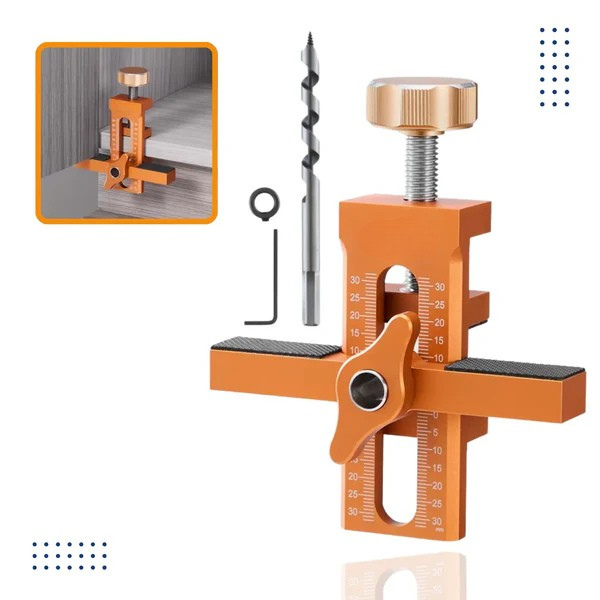 JigMaster - 2-in-1 Cabinet Door Mounting Jig