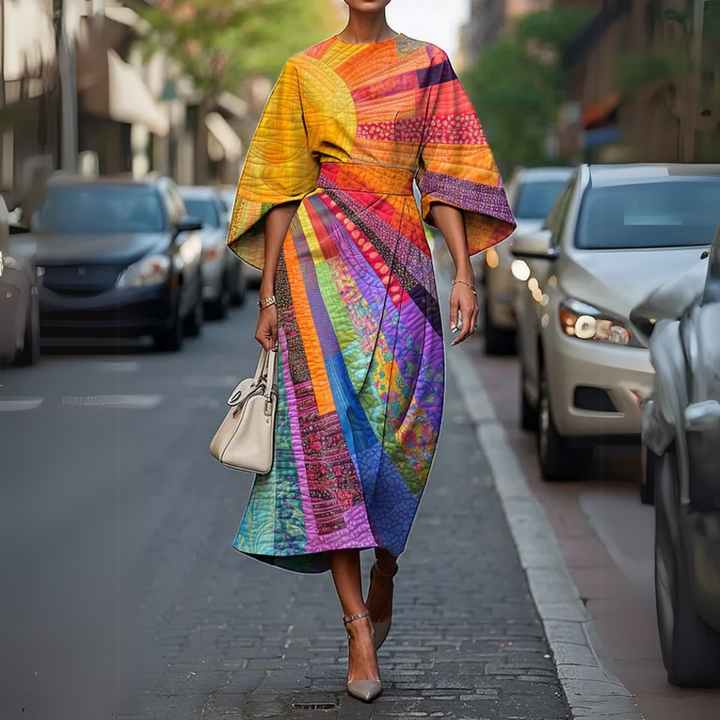 Lucy - Long Dress With Elastic Waist