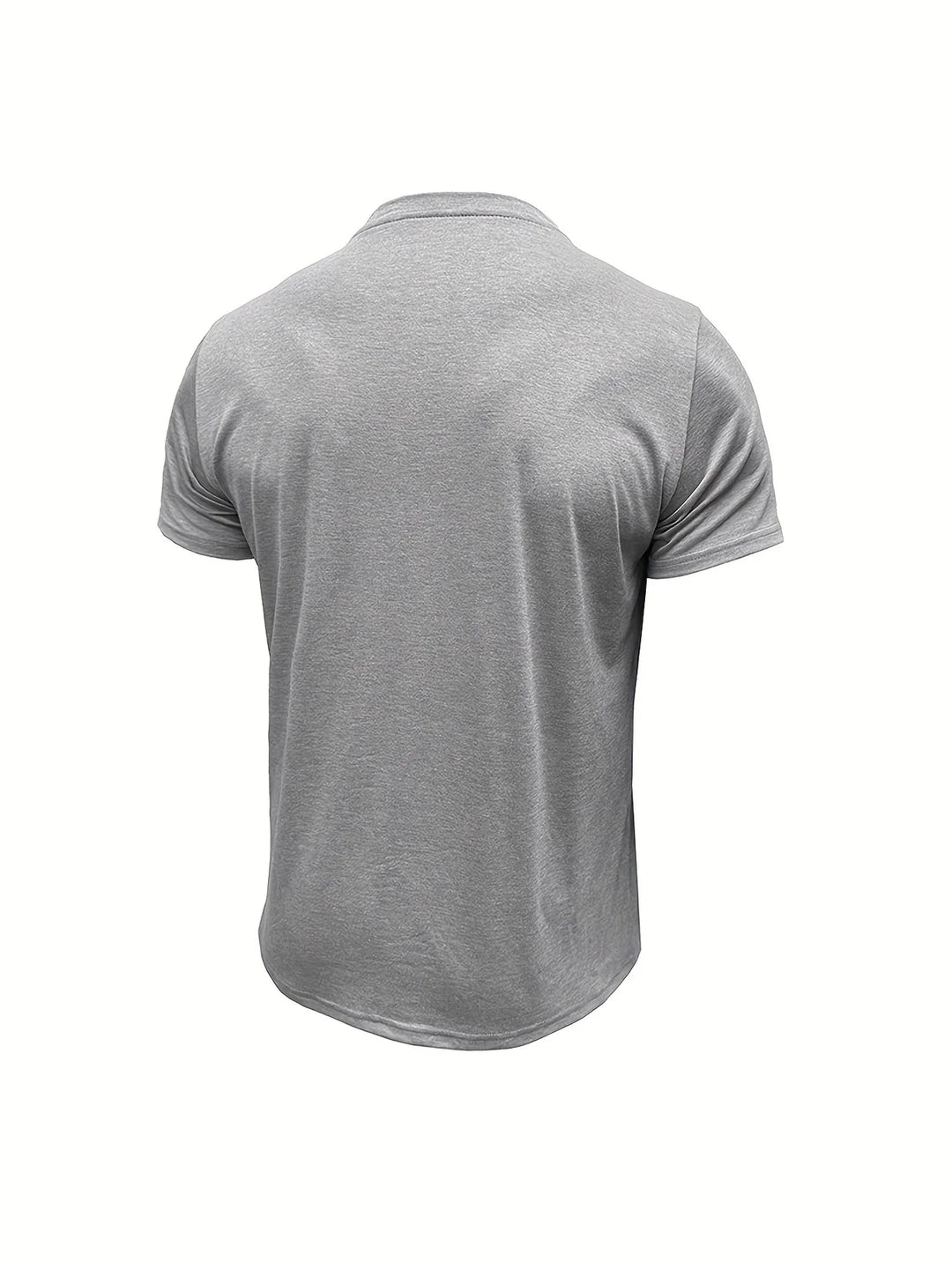Saxon - Elegant Round Neck T Shirt With Pocket