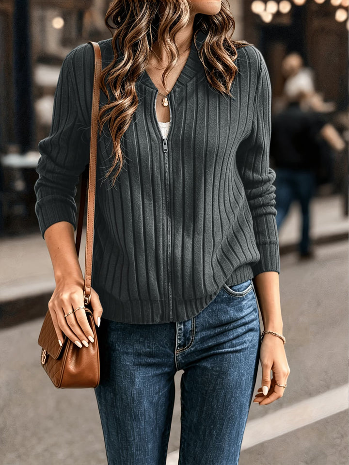 Emilea - Lone Sleeve Knitted Jacket