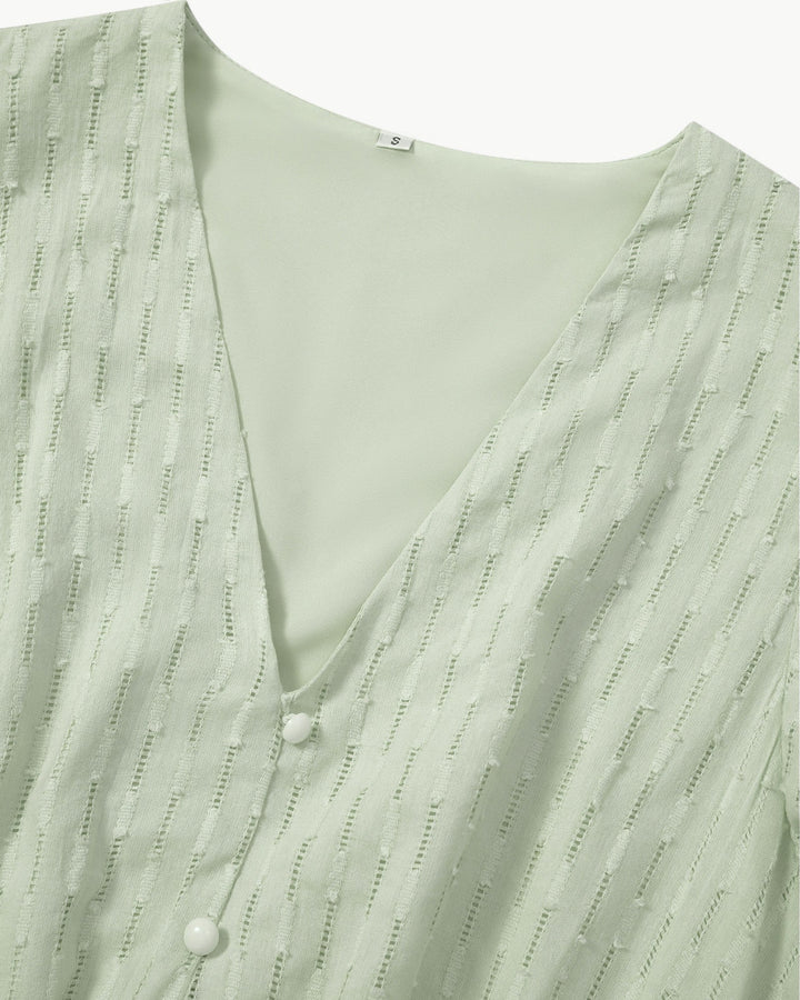 Julieta - Midi Dress With Ruffle Sleeve