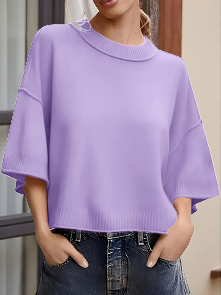 Shilena - Casual Short Sleeve Cardigan