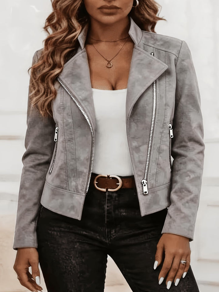 Loviiaula - Long Sleeve Zip-Up Jacket