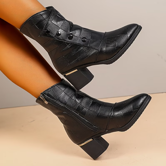 Julianita - Comfortable Pumps With Zipper