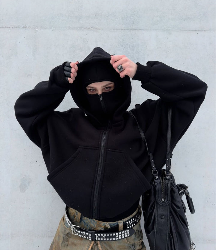 StealthCore - Full Zip Balaclava Hoodie
