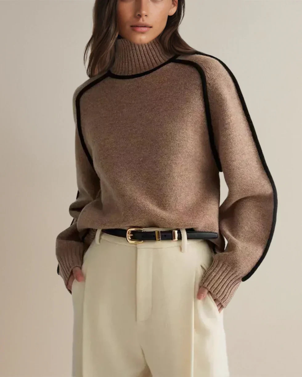 Karina – Elegant Turtleneck Sweater