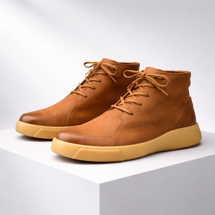 Avishai - Leather Lace-Up Boot