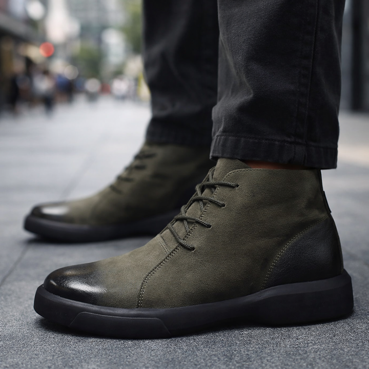Avishai - Leather Lace-Up Boot