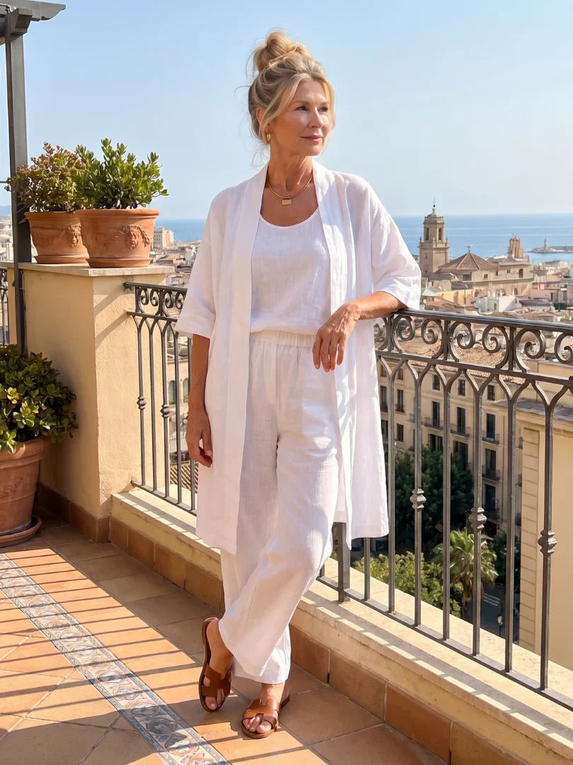 Amberley - Lightweight Linen Two Piece Set