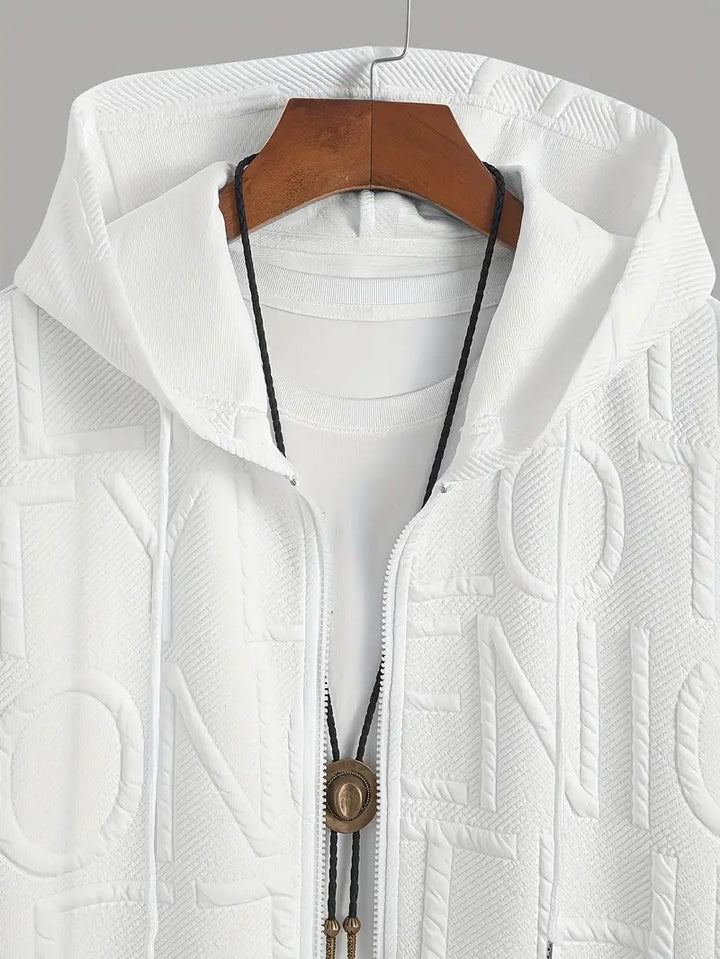 Henryk - Elegant Short Sleeve Hooded With Zipper