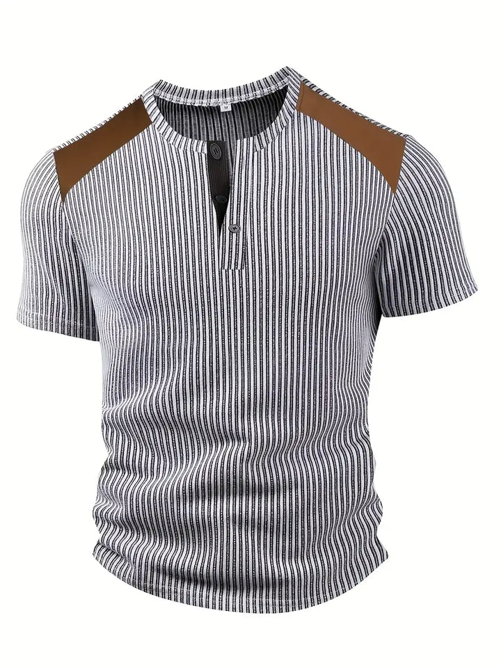 Cihan - Casual Striped Knitted Shirt
