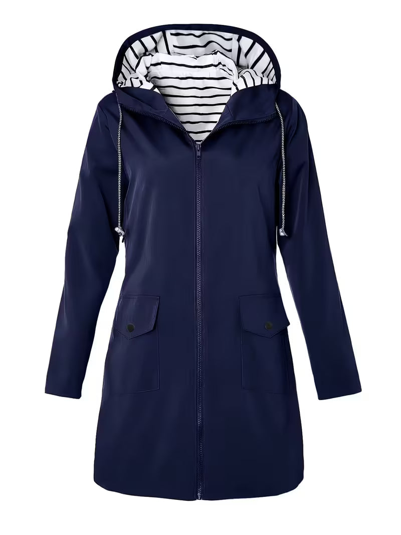 Ilianoula - Hooded Jacket With Pockets