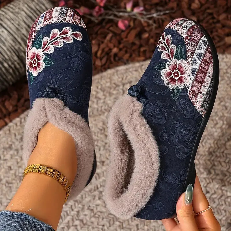 Anneisoria - Faux Fur Comfortable Shoes