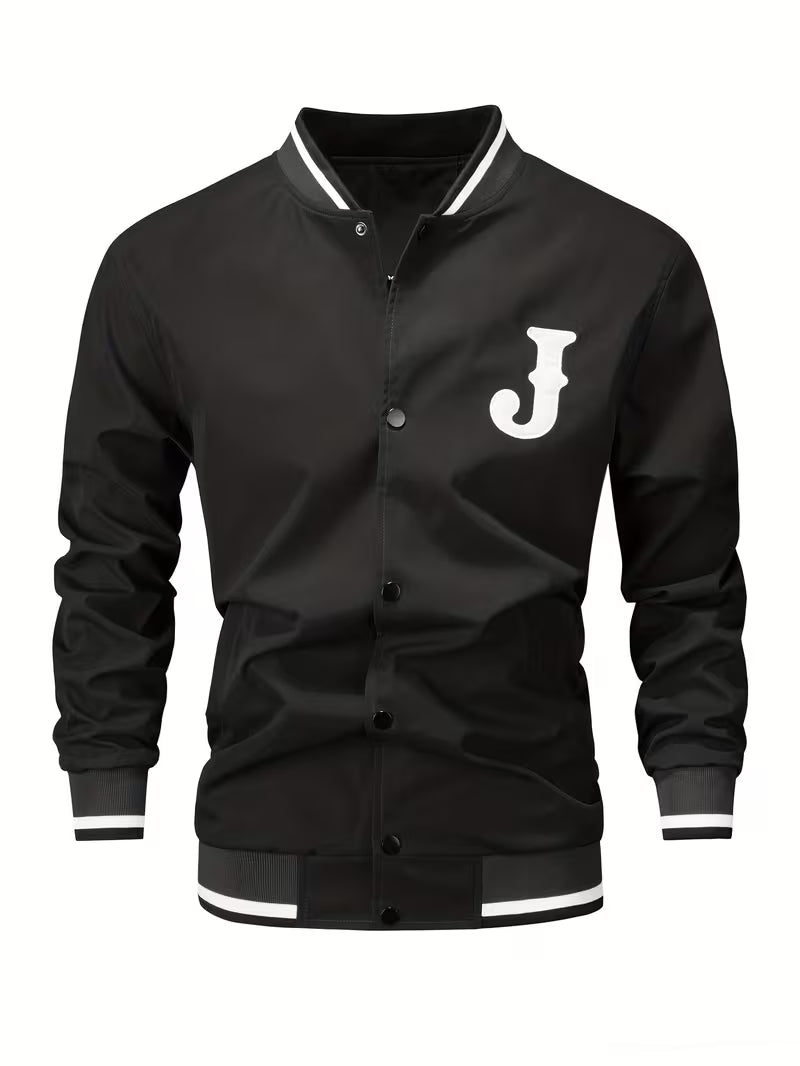 Vectorspan - Fashion Letter Baseball Jacket