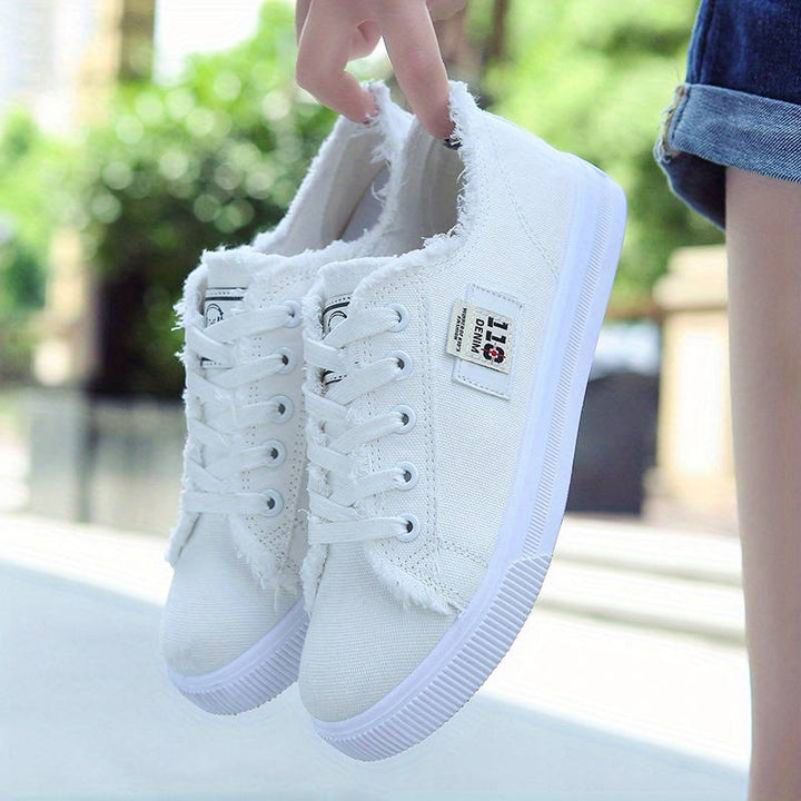 Oshenya - Casual Round Toe Shoes With Flat Bottom