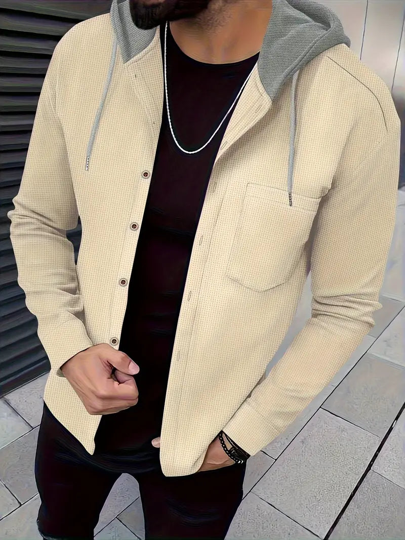 Johnathan - Casual Hooded Jacket With Pocket