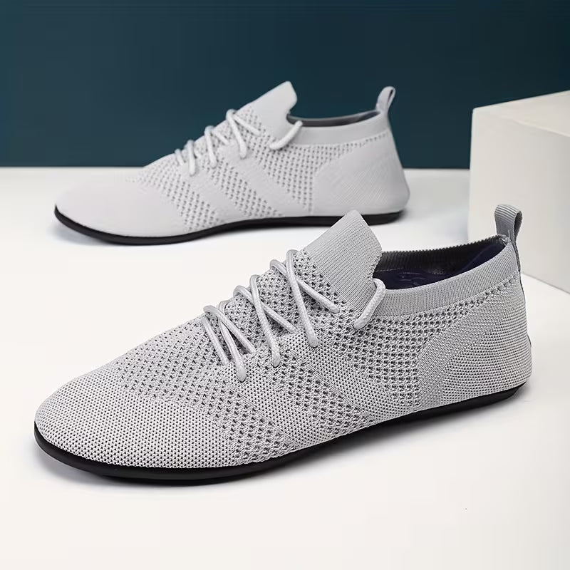 Stratoszone - Breathable Knit Lace-Up Shoes