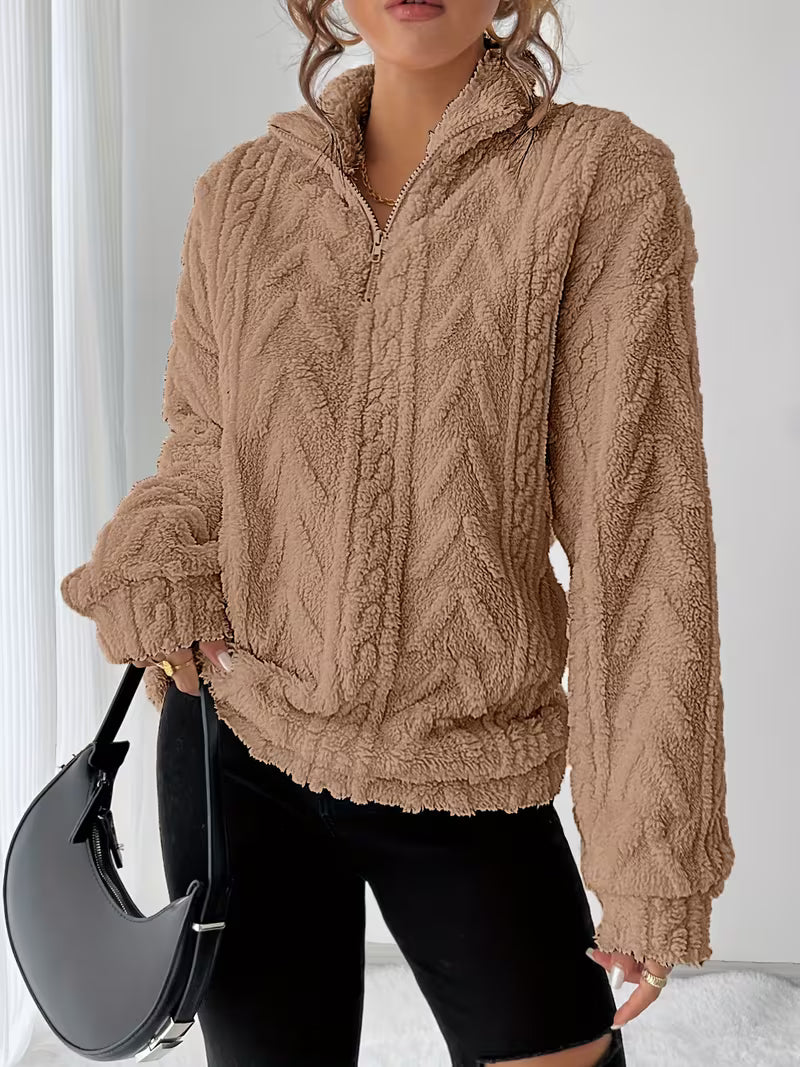 Oriaenica - Versatile Warm Fleece Sweatshirt